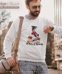 Gangster Mickey Mouse Atlanta Falcons Sweatshirt