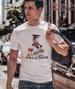 Gangster Mickey Mouse Atlanta Falcons T Shirt