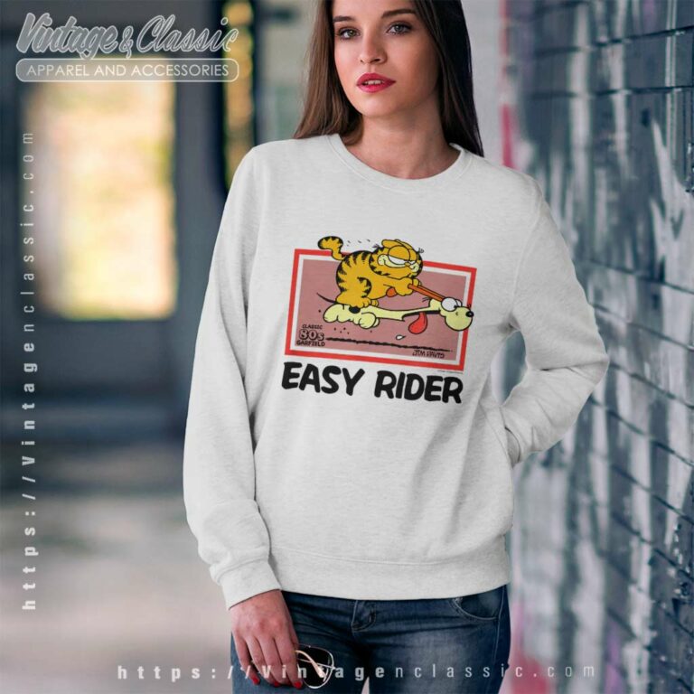 Garfield Easy Rider Sweatshirt Garfield Easy Rider Sweatshirt
