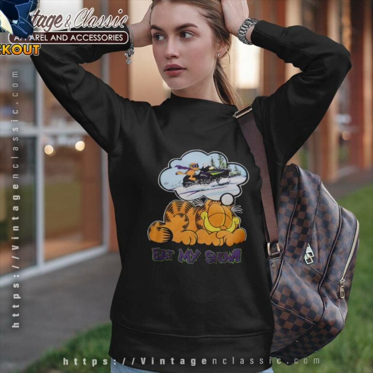 Garfield Eat My Snow Sweatshirt Garfield Eat My Snow Sweatshirt