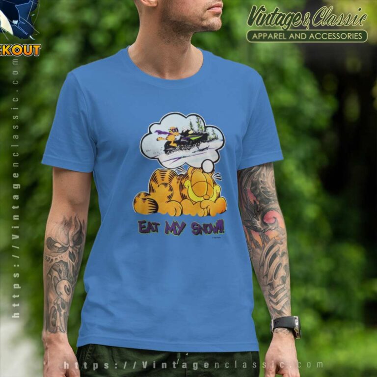 Garfield Eat My Snow T Shirt Garfield Eat My Snow T Shirt