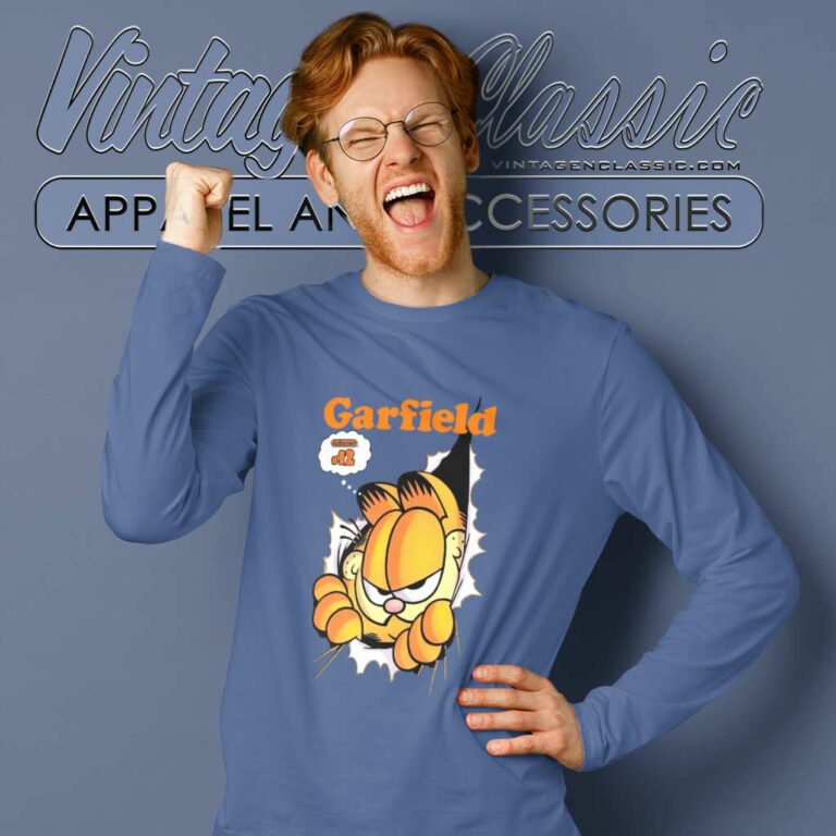 Garfield Fat Cat Long Sleeve Tee Garfield Fat Cat Long Sleeve Tee