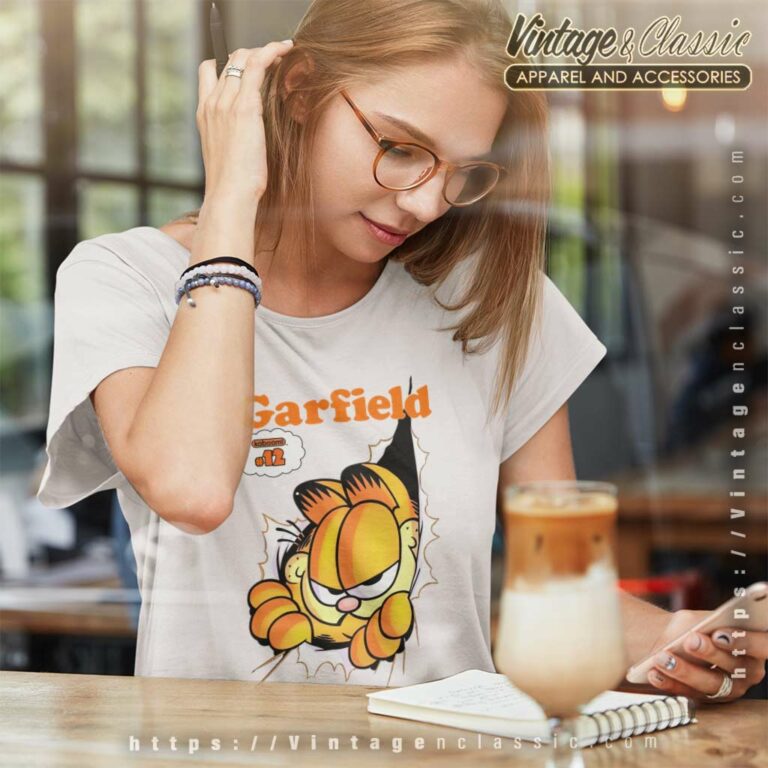 Garfield Fat Cat Women TShirt Garfield Fat Cat Women TShirt