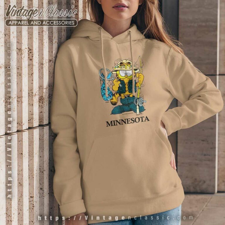 Garfield Goes Fishing Hoodie Garfield Goes Fishing Hoodie