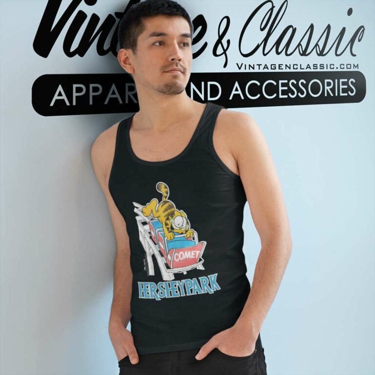 Garfield Hersheypark Tank Top Racerback Garfield Hersheypark Tank Top Racerback