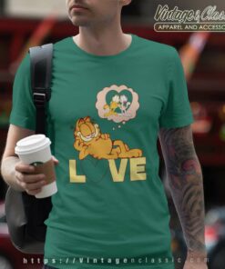 Garfield In Love T Shirt