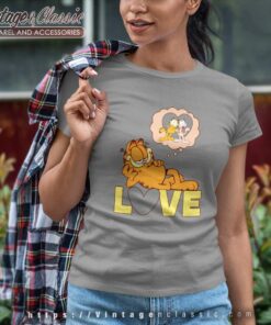 Garfield In Love Women TShirt
