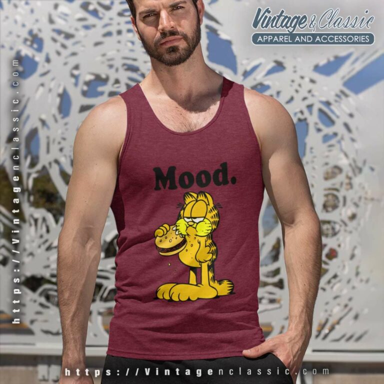 Garfield Mood Tank Top Racerback Garfield Mood Tank Top Racerback