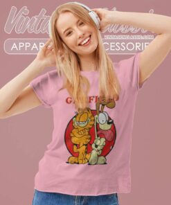 Garfield Odie Distressed Shirt Women TShirt