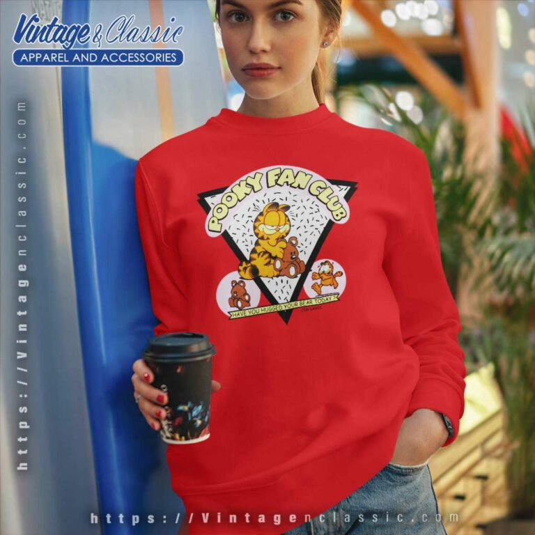 Garfield Pooky Fan Club Sweatshirt Garfield Pooky Fan Club Sweatshirt