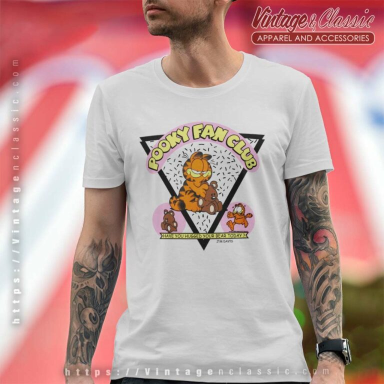 Garfield Pooky Fan Club T Shirt Garfield Pooky Fan Club T Shirt