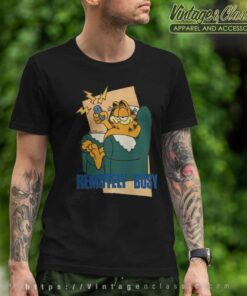 Garfield Remotely Busy Shirt T Shirt