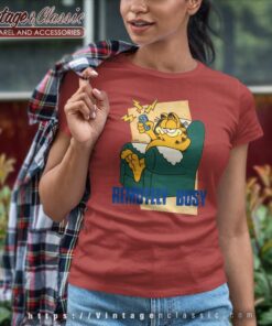 Garfield Remotely Busy Shirt Women TShirt