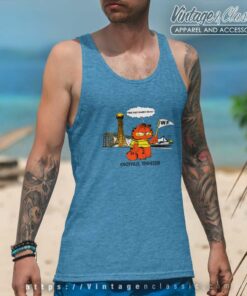 Garfield Shirt At World Fair Knoxville Tennessee Tank Top Racerback