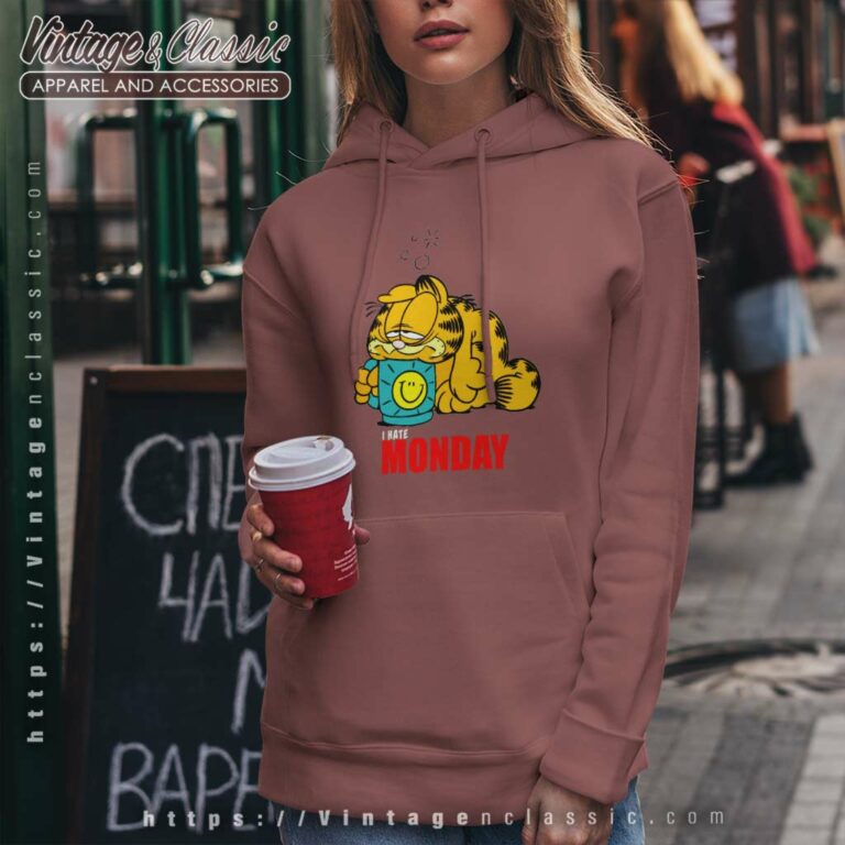 Garfield Shirt I Hate Mondays Hoodie Garfield Shirt I Hate Mondays Hoodie