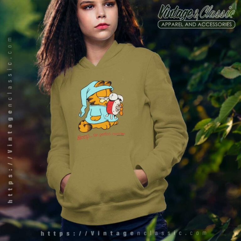 Garfield Shirt Sleep Is The Perfect Exercise Hoodie Garfield Shirt Sleep Is The Perfect Exercise Hoodie