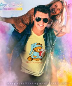 Garfield Shirt Sleep Is The Perfect Exercise V Neck TShirt