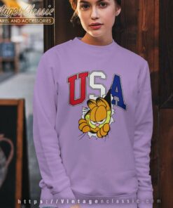 Garfield Unisex Usa Shirt 6 Garfield Unisex Usa Shirt Sweatshirt