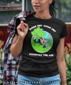 Gargamel Come Out Smurfs Women TShirt