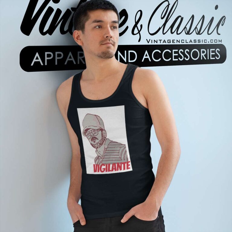 Gary Plauche Vigilante Tank Top Racerback Gary Plauche Vigilante Tank Top Racerback