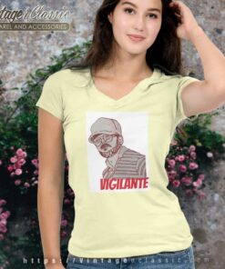 Gary Plauche Vigilante Shirt 6 Gary Plauche Vigilante V Neck TShirt