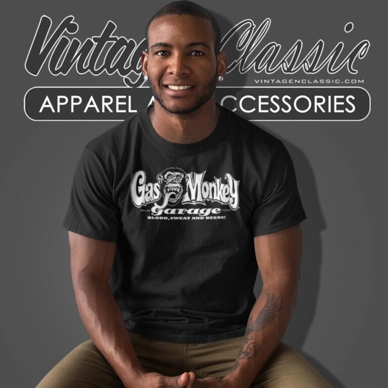 Gas Monkey Garage Blood Sweat And Beers T Shirt Gas Monkey Garage Blood Sweat And Beers T Shirt