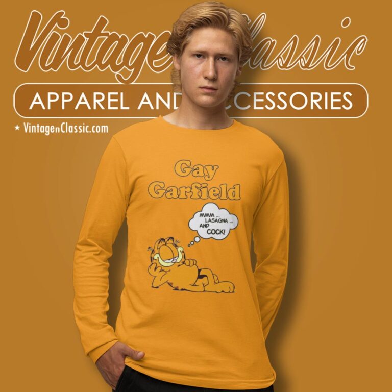 Gay Garfield Long Sleeve Tee Gay Garfield Long Sleeve Tee