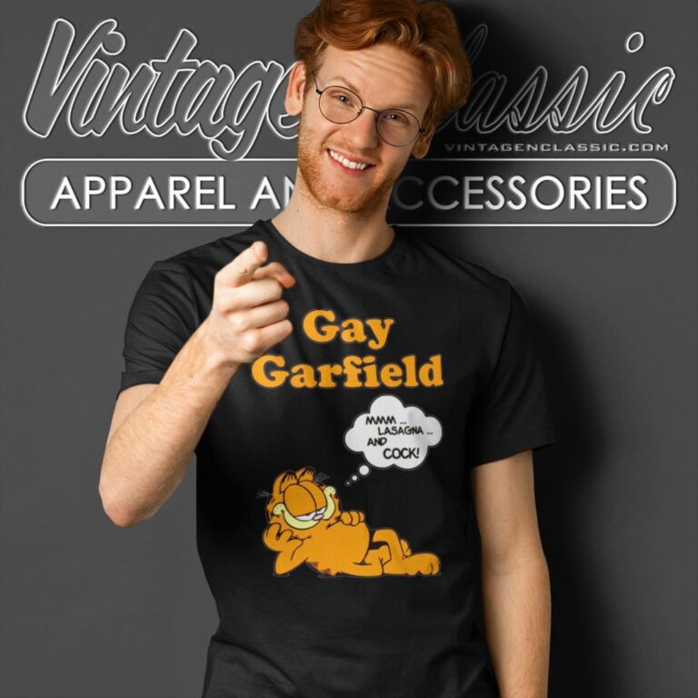 Gay Garfield T Shirt Gay Garfield T Shirt