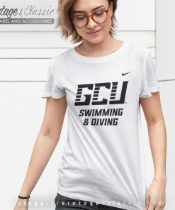 Gcu Swimming And Diving Nike Logo Women TShirt