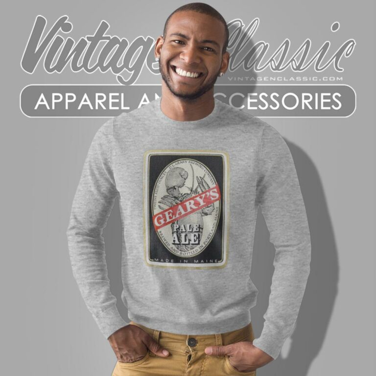 Gearys Pale Ale Made In Maine Beer Sweatshirt Gearys Pale Ale Made In Maine Beer Sweatshirt