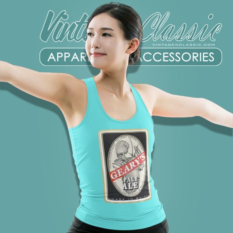 Gearys Pale Ale Made In Maine Beer Tank Top Racerback Gearys Pale Ale Made In Maine Beer Tank Top Racerback