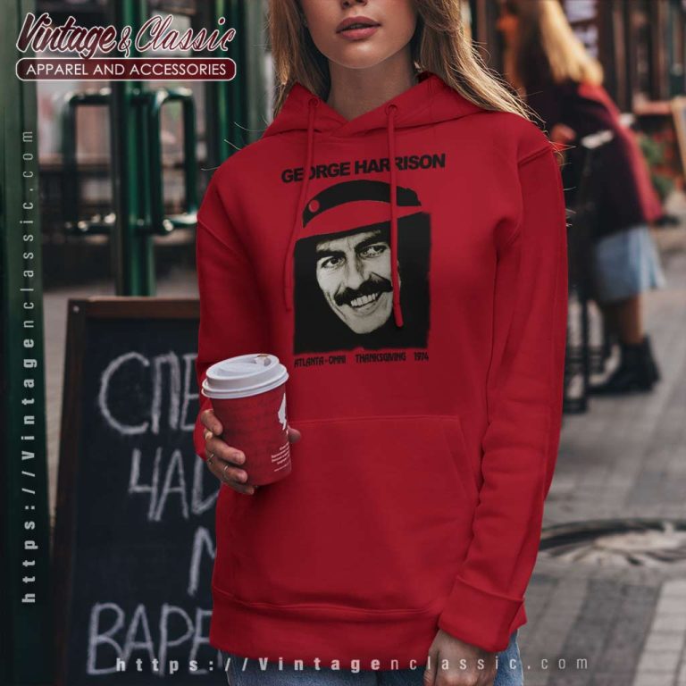 George Harrison 1974 Thanksgiving Hoodie George Harrison 1974 Thanksgiving Hoodie