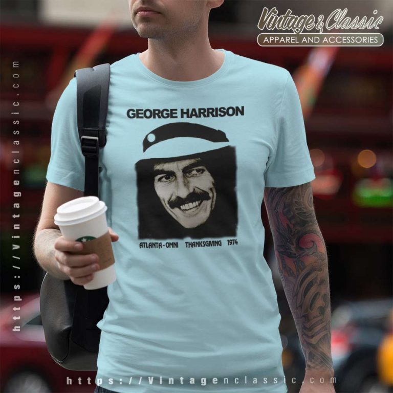 George Harrison 1974 Thanksgiving T Shirt George Harrison 1974 Thanksgiving T Shirt