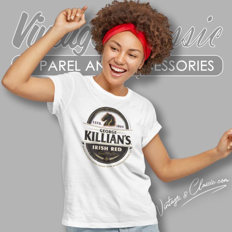 George Killians Irish Red Beer Women T Shirt George Killians Irish Red Beer Women T Shirt