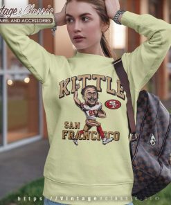 George Kittle San Francisco 49ers Caricature Sweatshirt