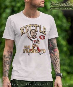 George Kittle San Francisco 49ers Caricature T Shirt