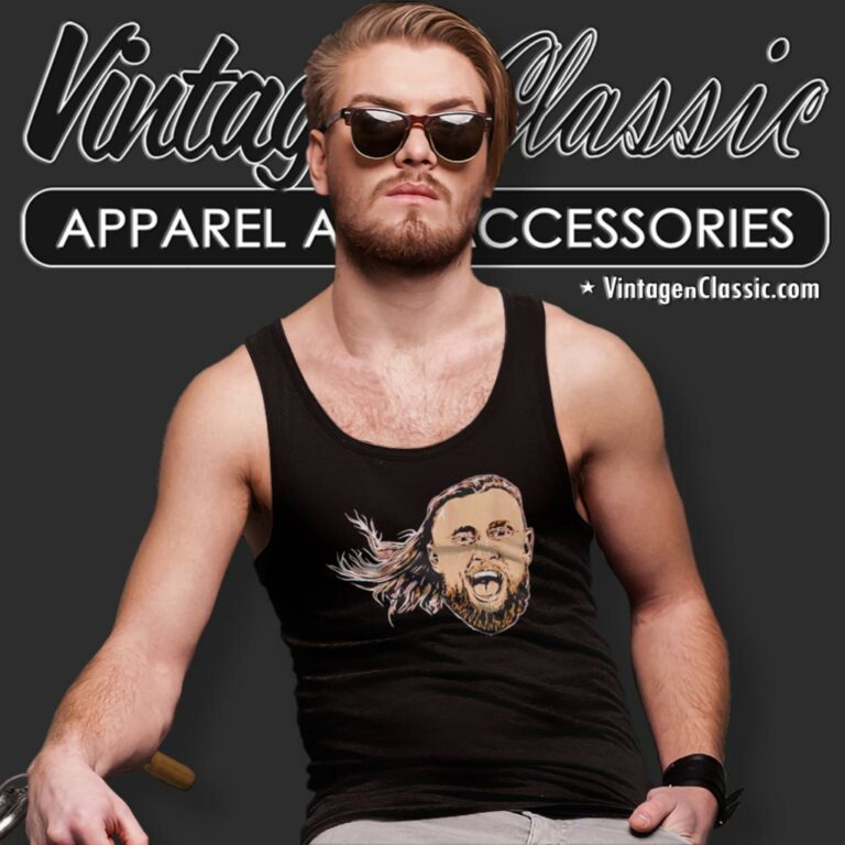 George Kittle Swag Head San Francisco 49ers Tank Top Racerback George Kittle Swag Head San Francisco 49ers Tank Top Racerback