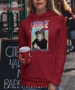 George Michael 80s Styled Hoodie