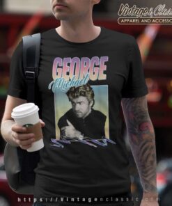George Michael 80s Styled T Shirt