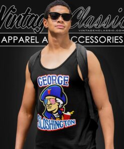 George Sloshington Independence Day Beer Tank Top Racerback