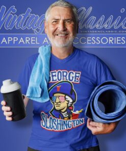 George Sloshington Independence Day Beer V Neck TShirt