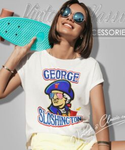 George Sloshington Independence Day Beer Women T Shirt
