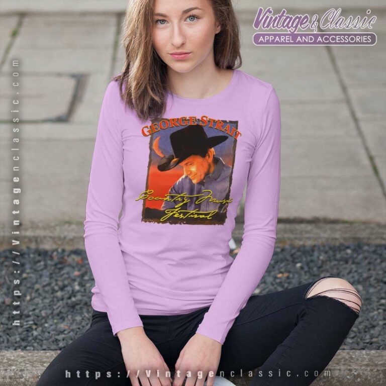 George Strait Concert Long Sleeve Tee George Strait Concert Long Sleeve Tee