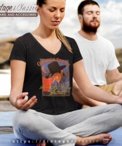 George Strait Concert Shirt 7 George Strait Concert V Neck TShirt