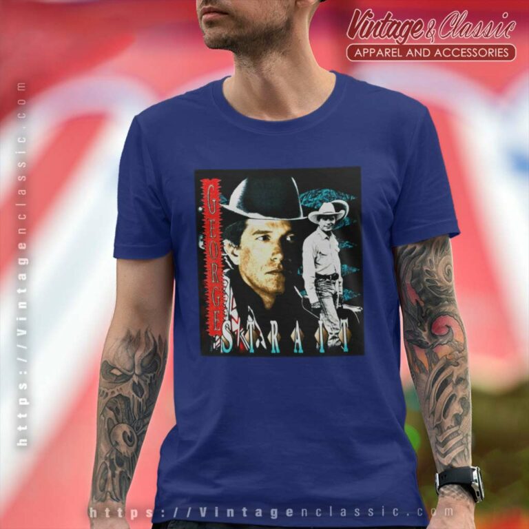 George Strait Country Music Tour T Shirt George Strait Country Music Tour T Shirt