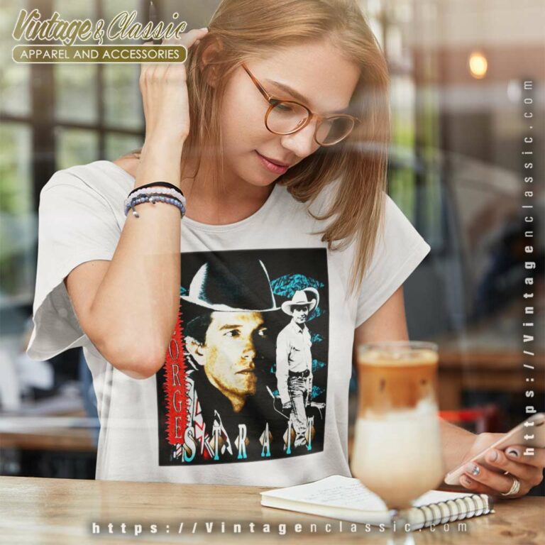 George Strait Country Music Tour Women TShirt George Strait Country Music Tour Women TShirt