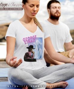 George Strait Holding My Own V Neck TShirt