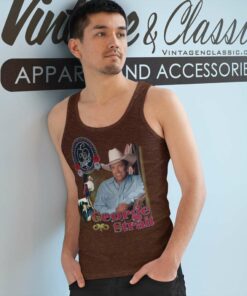 George Strait Live In Concert Tank Top Racerback
