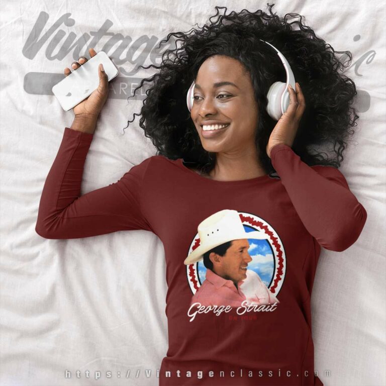 George Strait On Tour Long Sleeve Tee George Strait On Tour Long Sleeve Tee