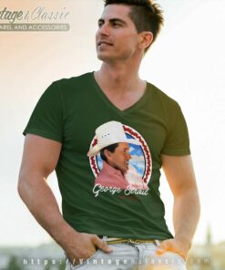 George Strait On Tour V Neck TShirt